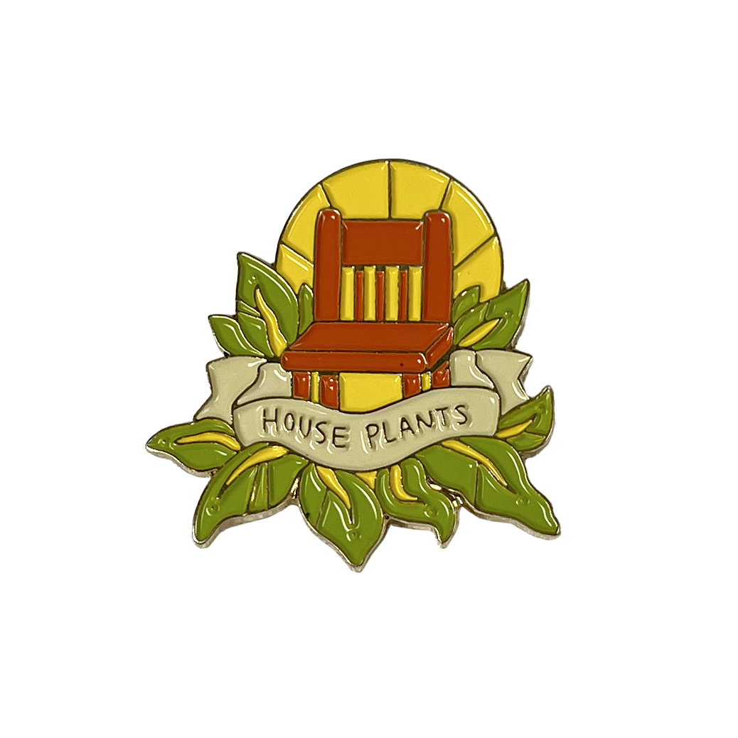 house plants symbolism House Plants" Enamel Pin : FoxingMerch Official Merch