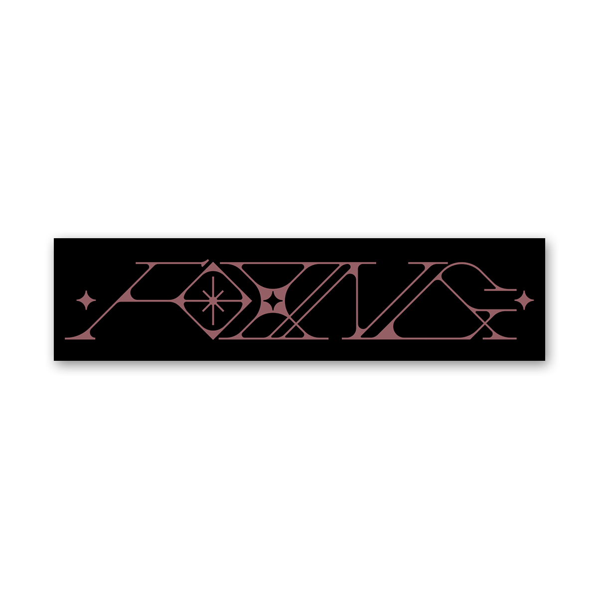 Foxing Sticker